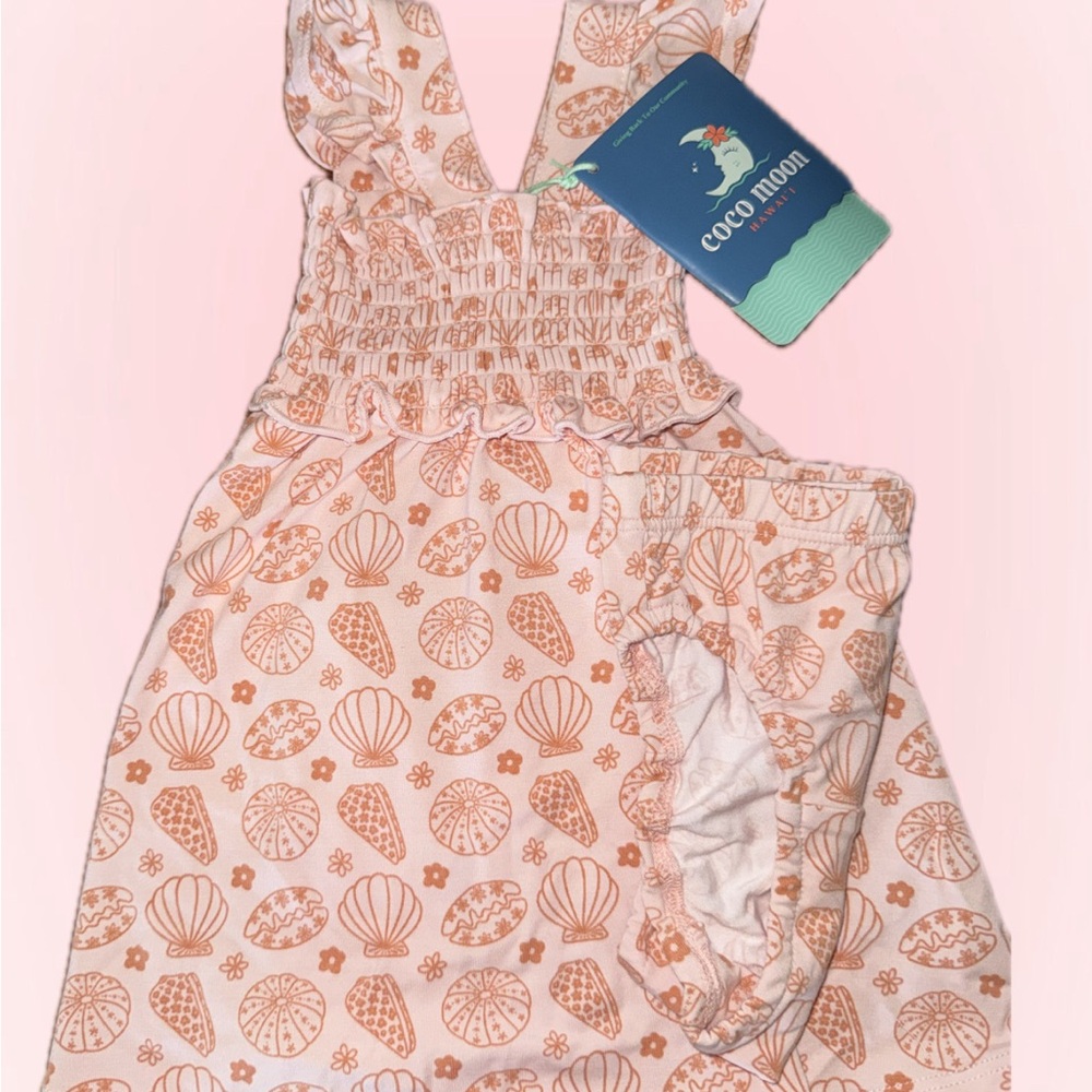cocomoon pink dress